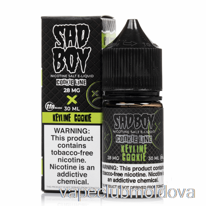 Vape Mod Keylime Cookie - Săruri Sadboy - 30ml 28mg